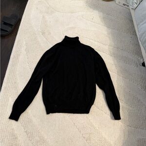 Women’s Black Turtleneck Sweater 100% cashmere